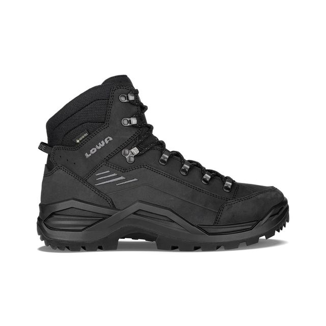 Lowa Outdoor Walking Boots - Black leather - 311916-0998 RENEGADE EVO GTX MID